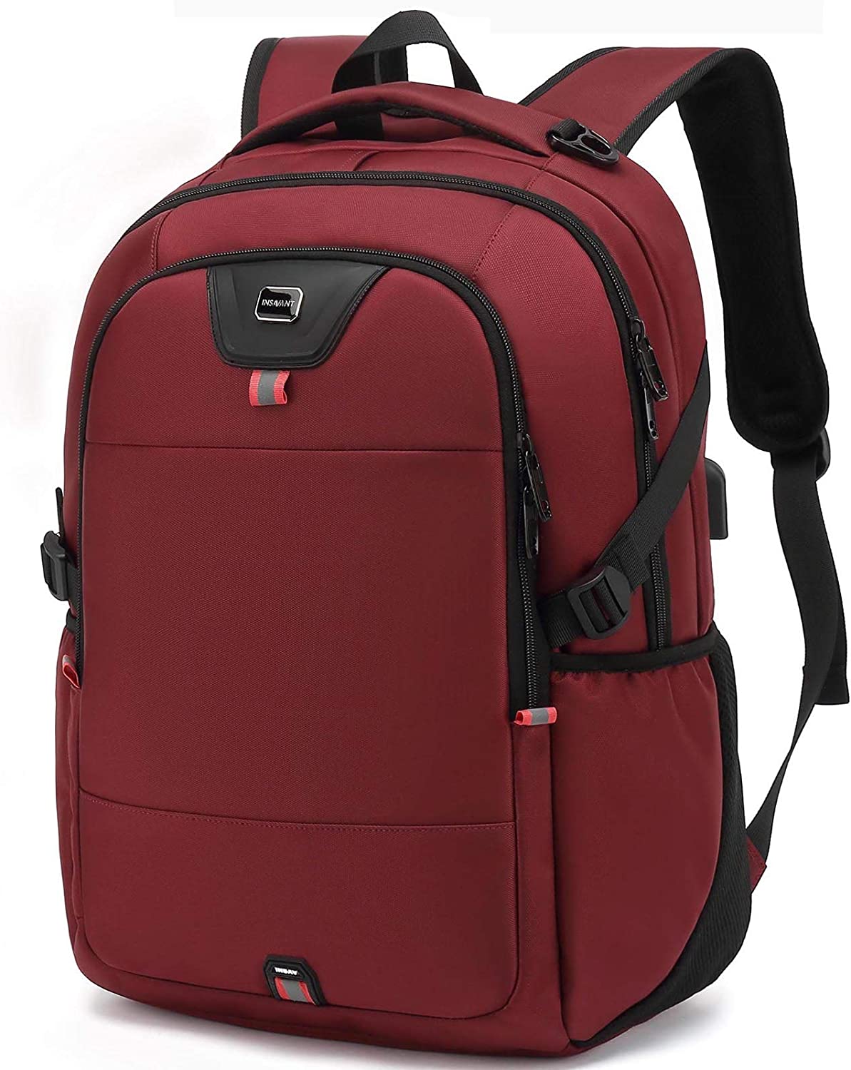 230816045539617_1 Laptop Backpack 17 Inch Water Resistant Backpacks Durable College Travel Daypack Anti Theft with USB Charging Port Best Gift for Men Women Boys Girls Students(17 Inch, Black) - Image 1